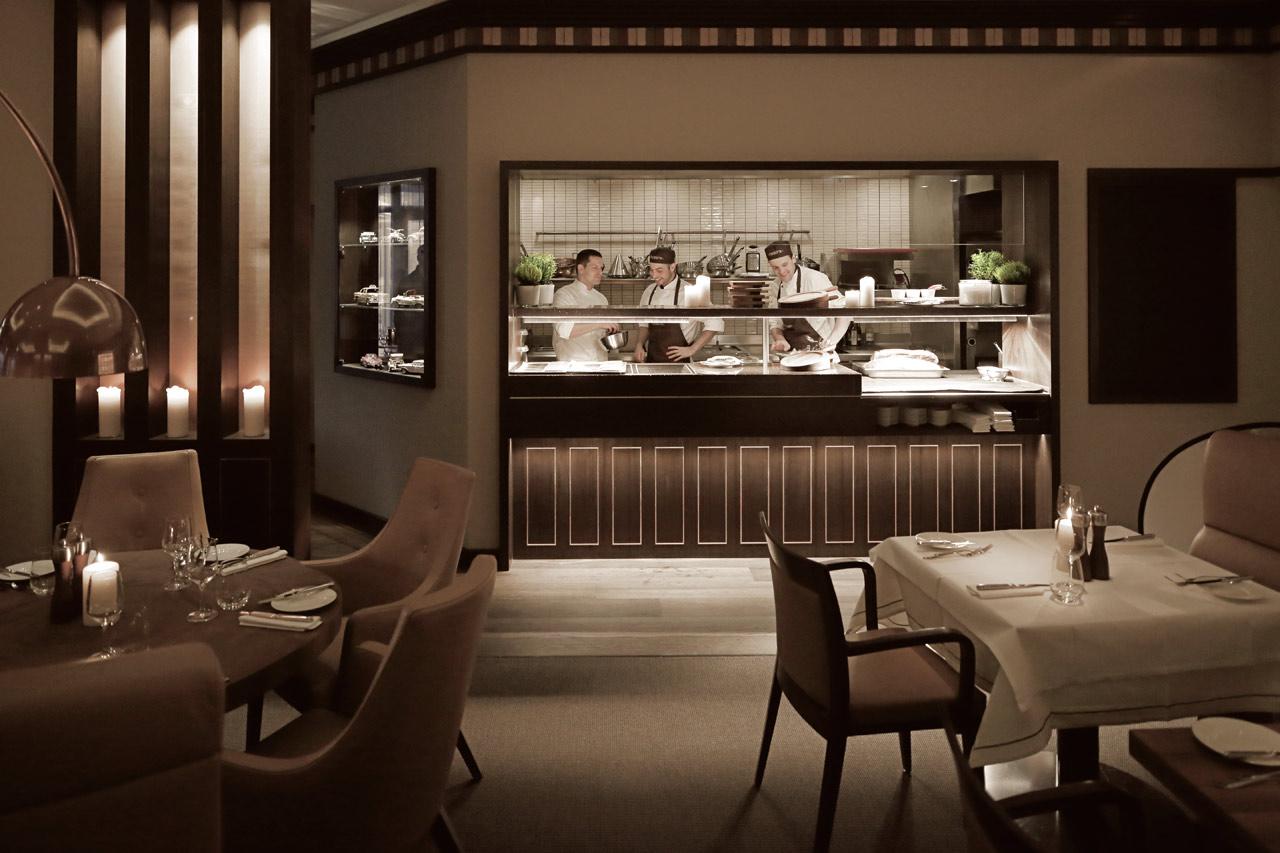 그랜드 엘리제 함부르크 호텔 함브루크 외부 사진 The interior of the restaurant